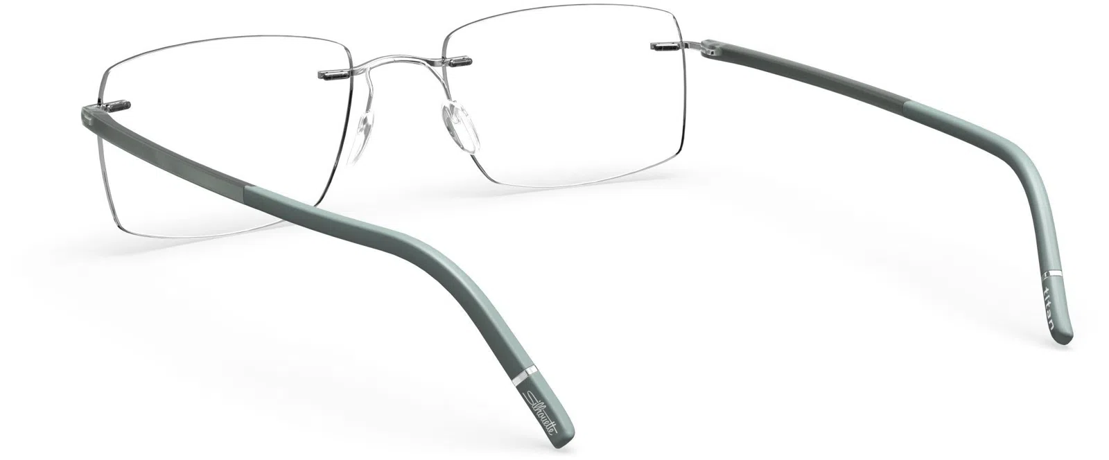 Silhouette The Wave Chassis Rimless 5567 Eyeglasses - view 86